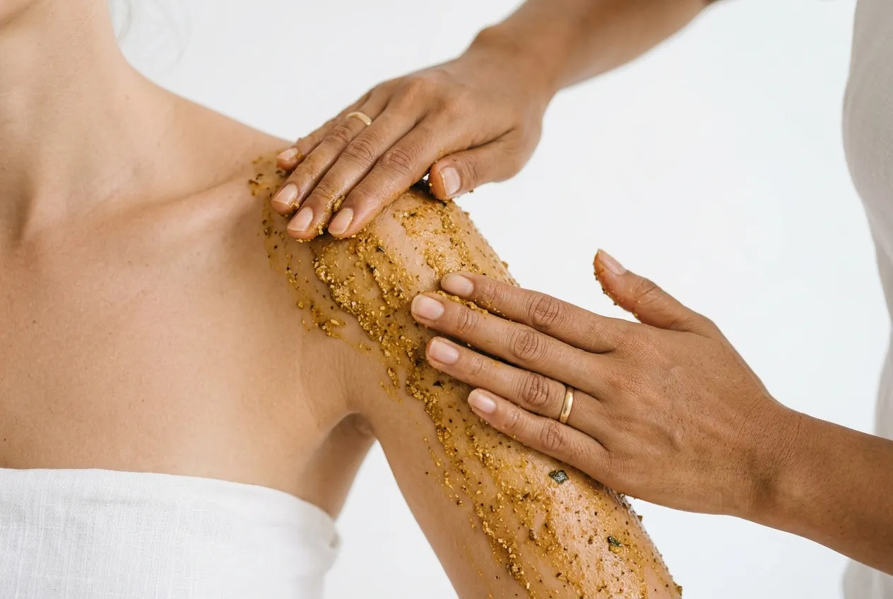 Body Scrub (Lulur Tubuh) di AYU SPA Seminyak