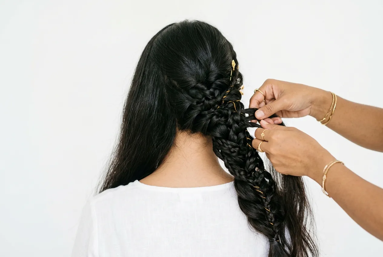 Kepang Rambut (Hair Braiding) di AYU SPA Seminyak
